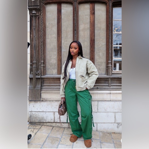 Fashion Nova Pants - Fashion Nova Military Green Cargo Pants